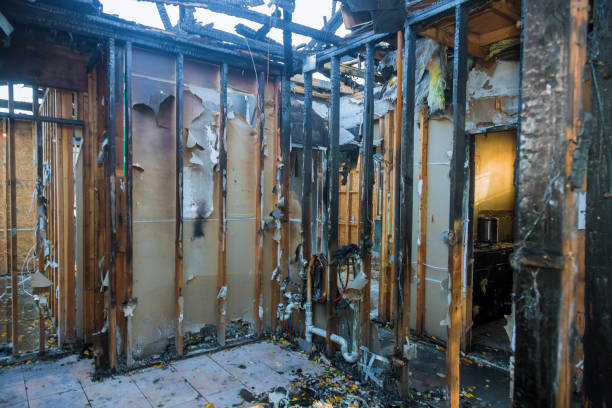 Professional Fire Damage Assessment technician working in Dilworth, MN